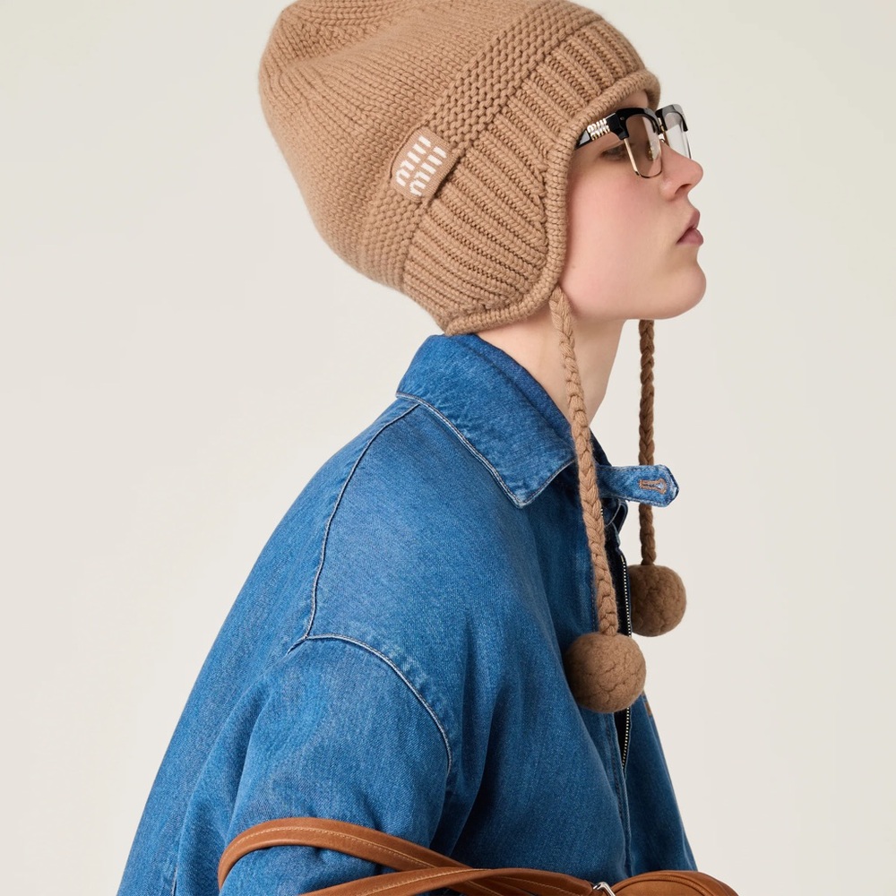 Brand new Miu Miu beige Hats Women